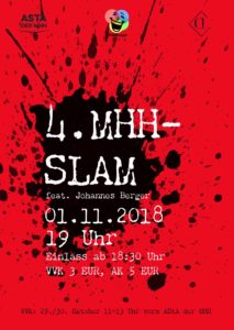 4. MHH-Slam @ Wohnzimmer, I2-H0 | Hannover | Niedersachsen | Deutschland