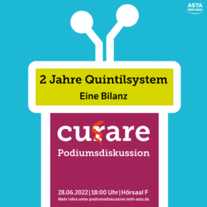 📢📚 Podiumsdiskussion: 2 Jahre Quintilsystem - Eine Bilanz 📚📢 @ HRS F, Gebäude I01 | Hannover | Niedersachsen | Deutschland