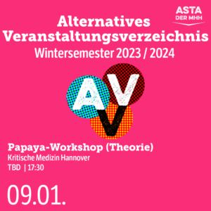 📖⁉️ AVV - Papaya-Workshop: Theorie ⁉️📖 @ TBD